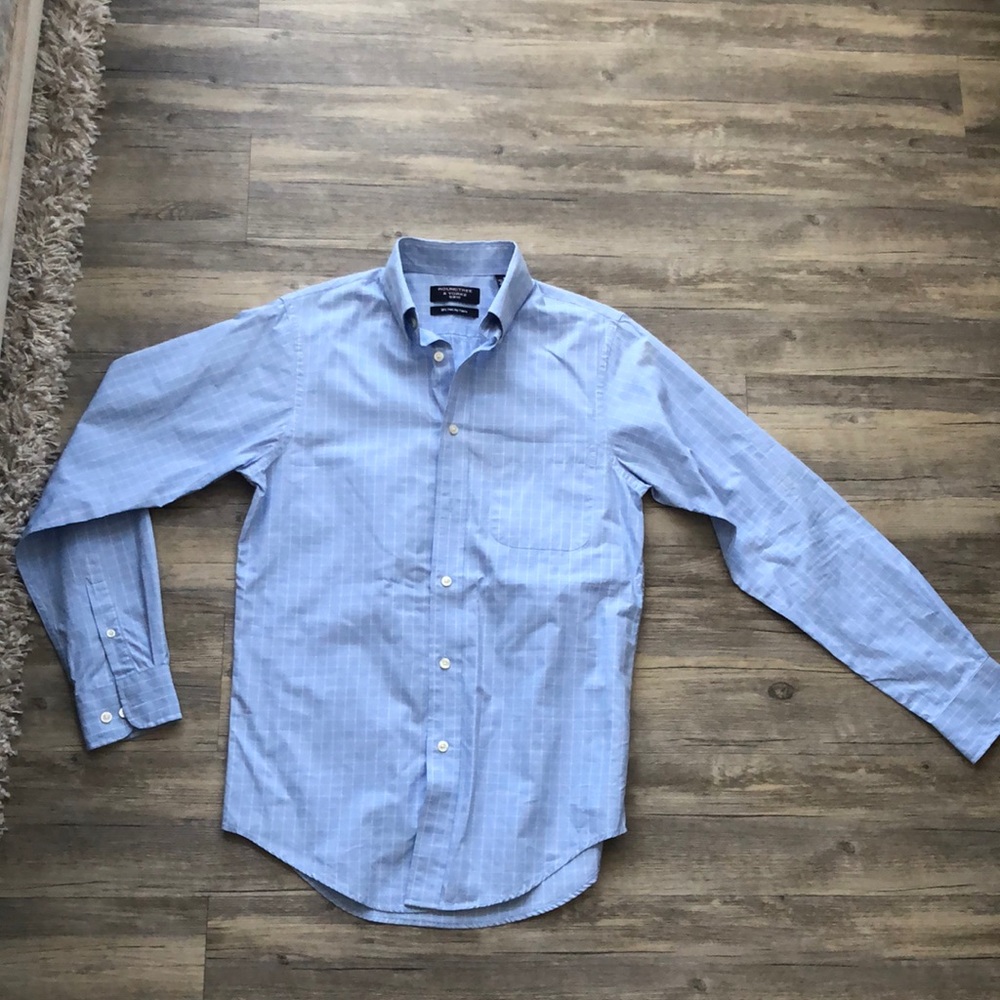 Blue dress shirt